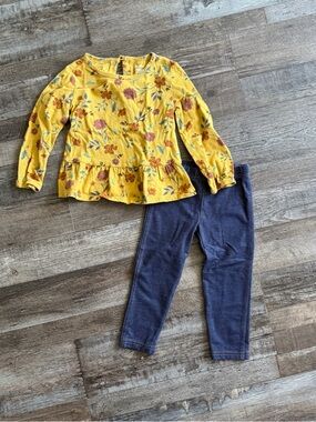 Carter’s Fall Floral Outfit